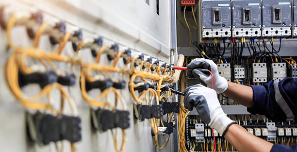 Professional Electrician technician working in Bertram, TX